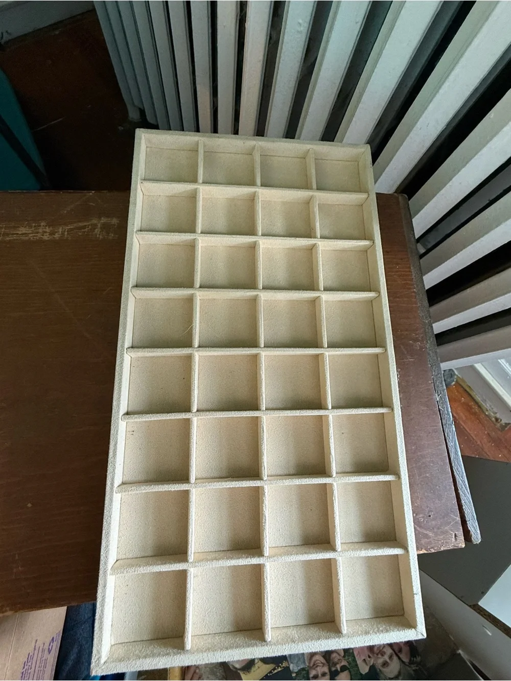 Brand new Beige Jewelry Organizer Tray Insert - Brand- Wolf
